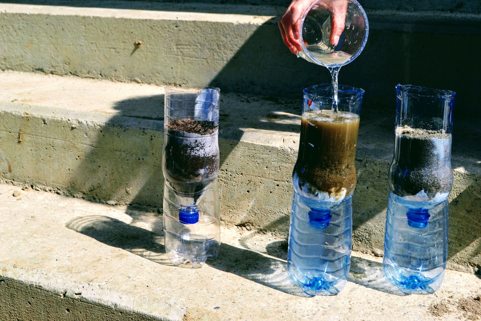 Versickerungsversuch