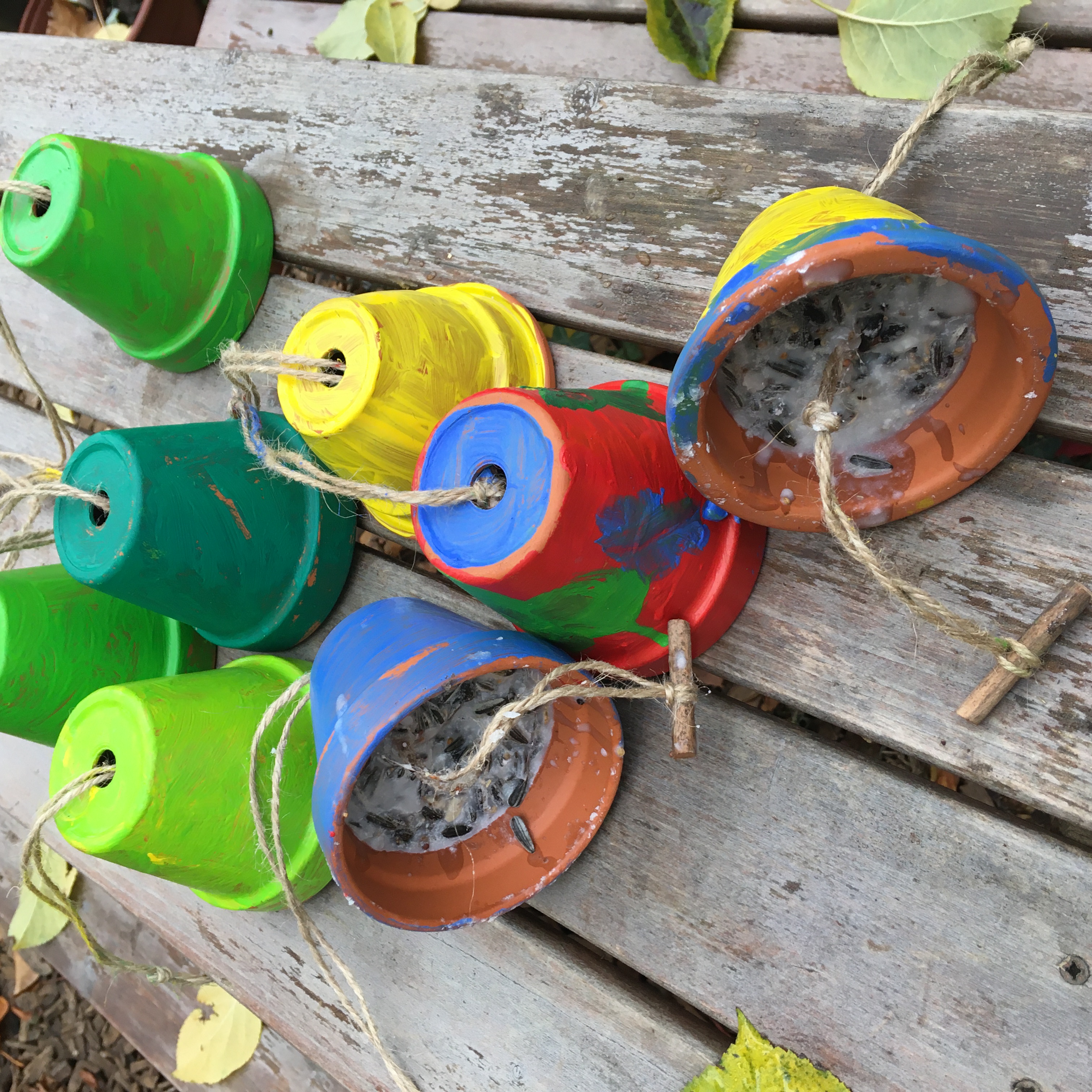 Gebastelt für die Vögel