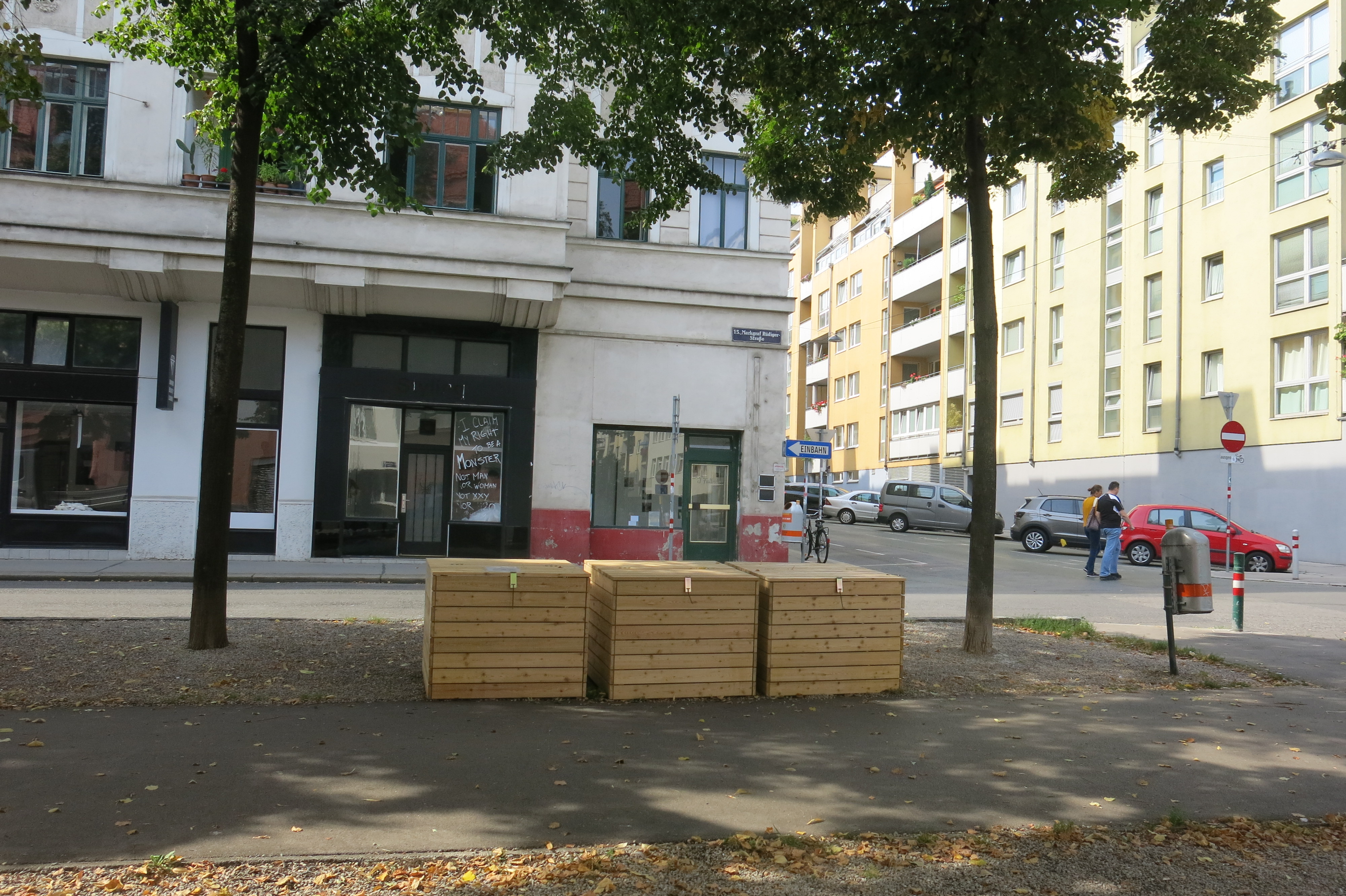 Kompostcontainer aus Holz