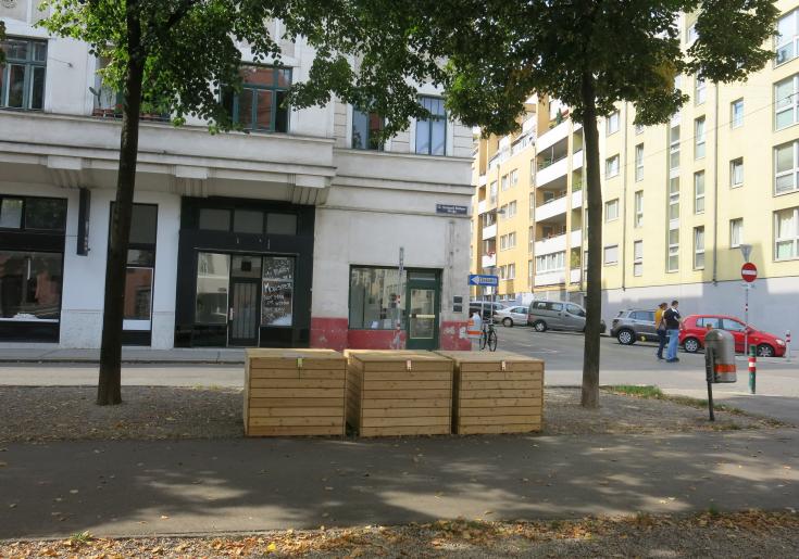 Kompostcontainer aus Holz